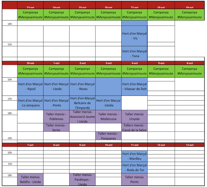 1. calendari