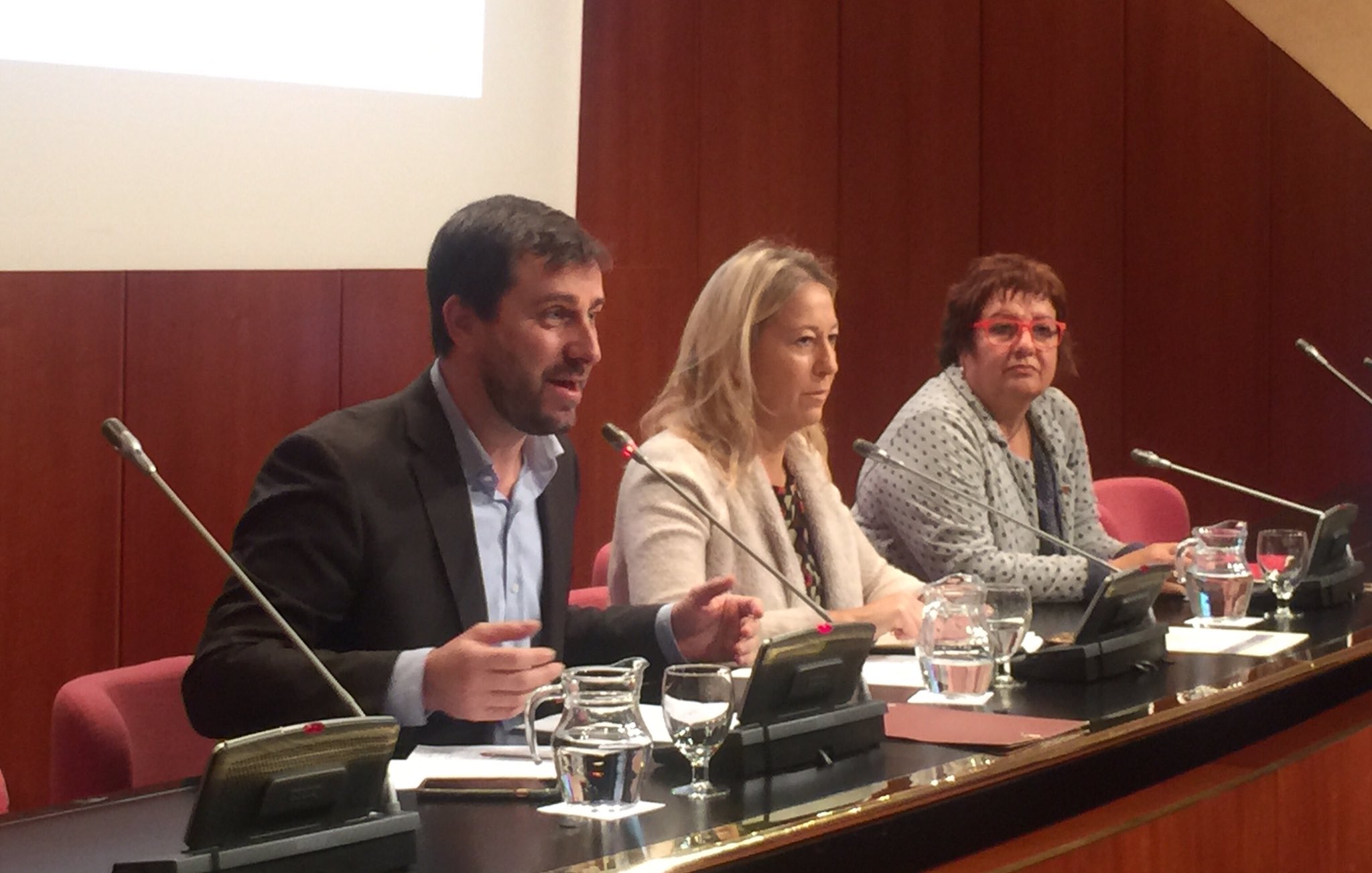 Els consellers Toni Comin Neus Munte i Dolors Bassa iinauguren jornada sobre present i futur de l'atenció integrada social i sanitària