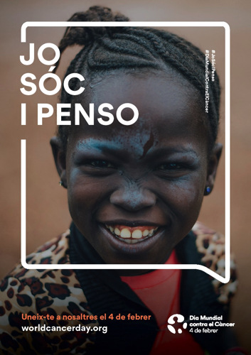 Pòster dia mundial cancer