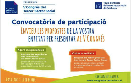 convocatoria congres tercer sector