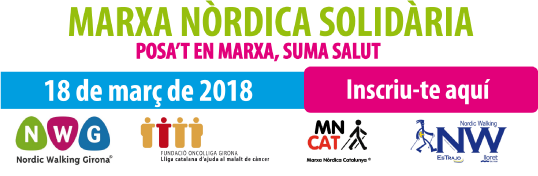 marxa nordica solidaria oncolliga girona