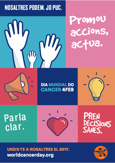 poster dia mundial cancer